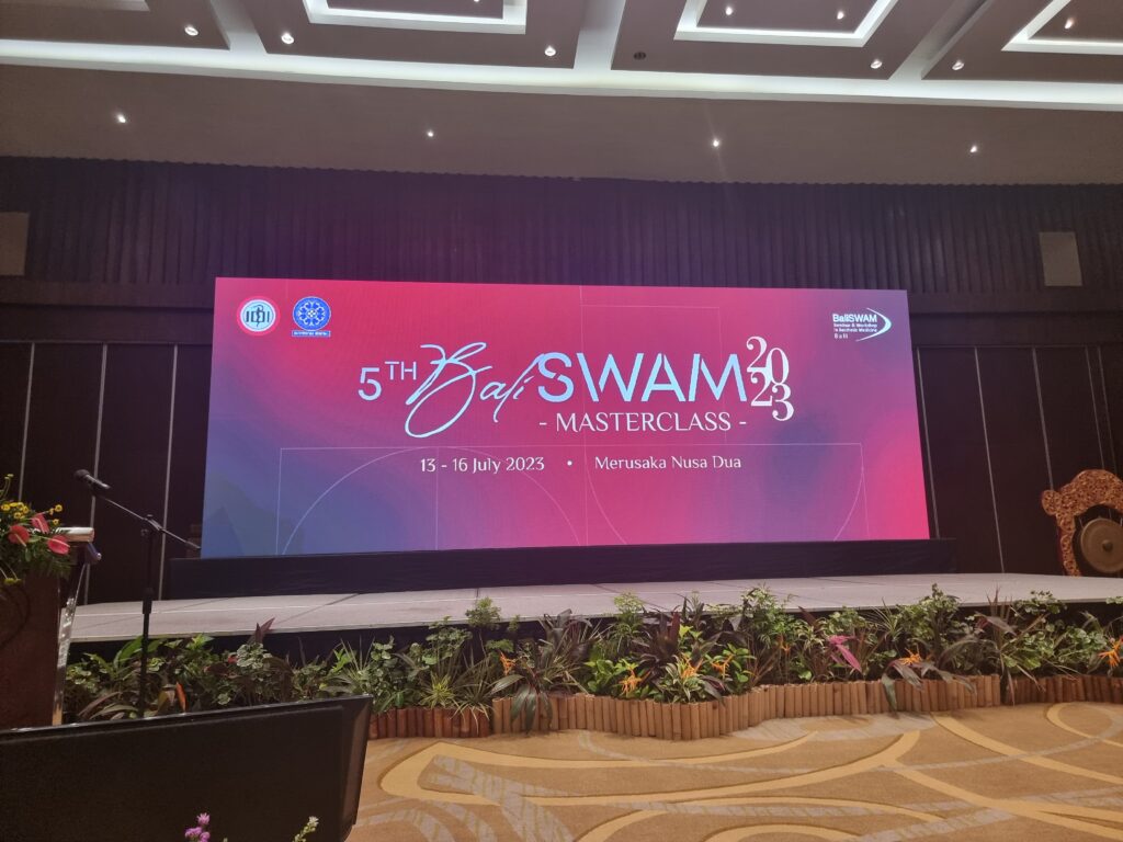 SUPIO at i-SWAM Bali